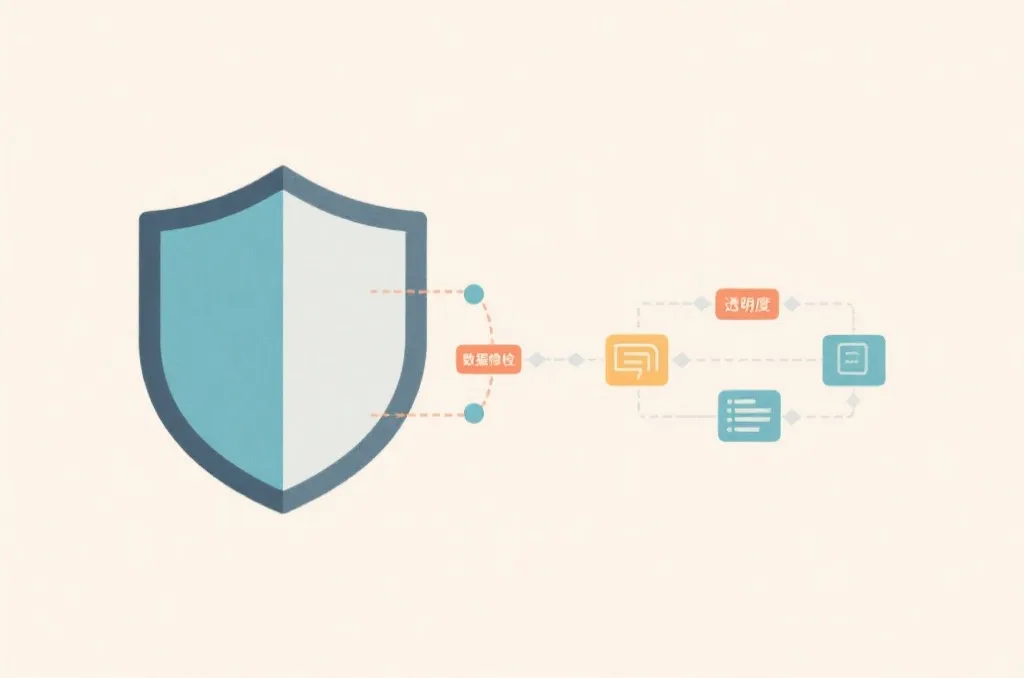 透明度与核验流程示意